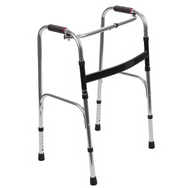 Senior , Height Adjustable Stair , Standard Walker with Detachable Seat Support to 330lbs