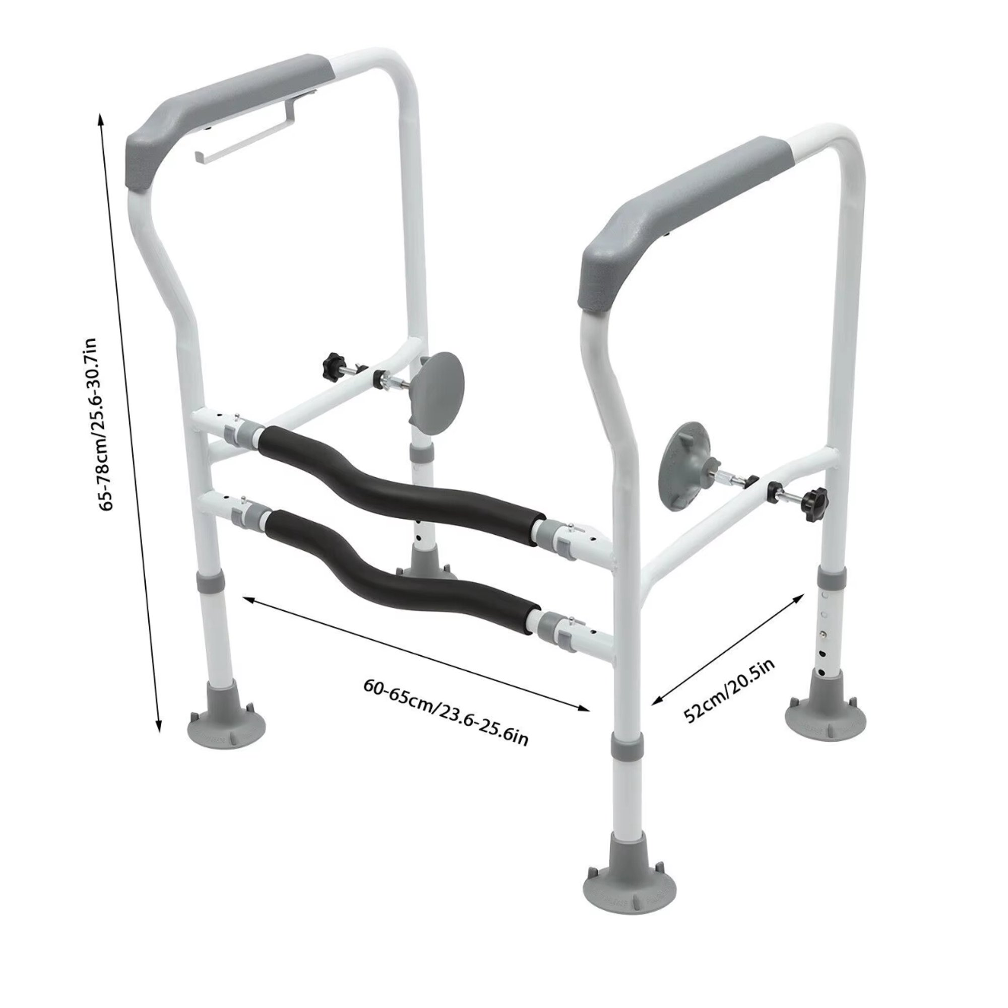 Elderly Toilet Safety Rails Bathroom Toilet Handrail Toilet Safety Support Handicap Grab Bars Rails