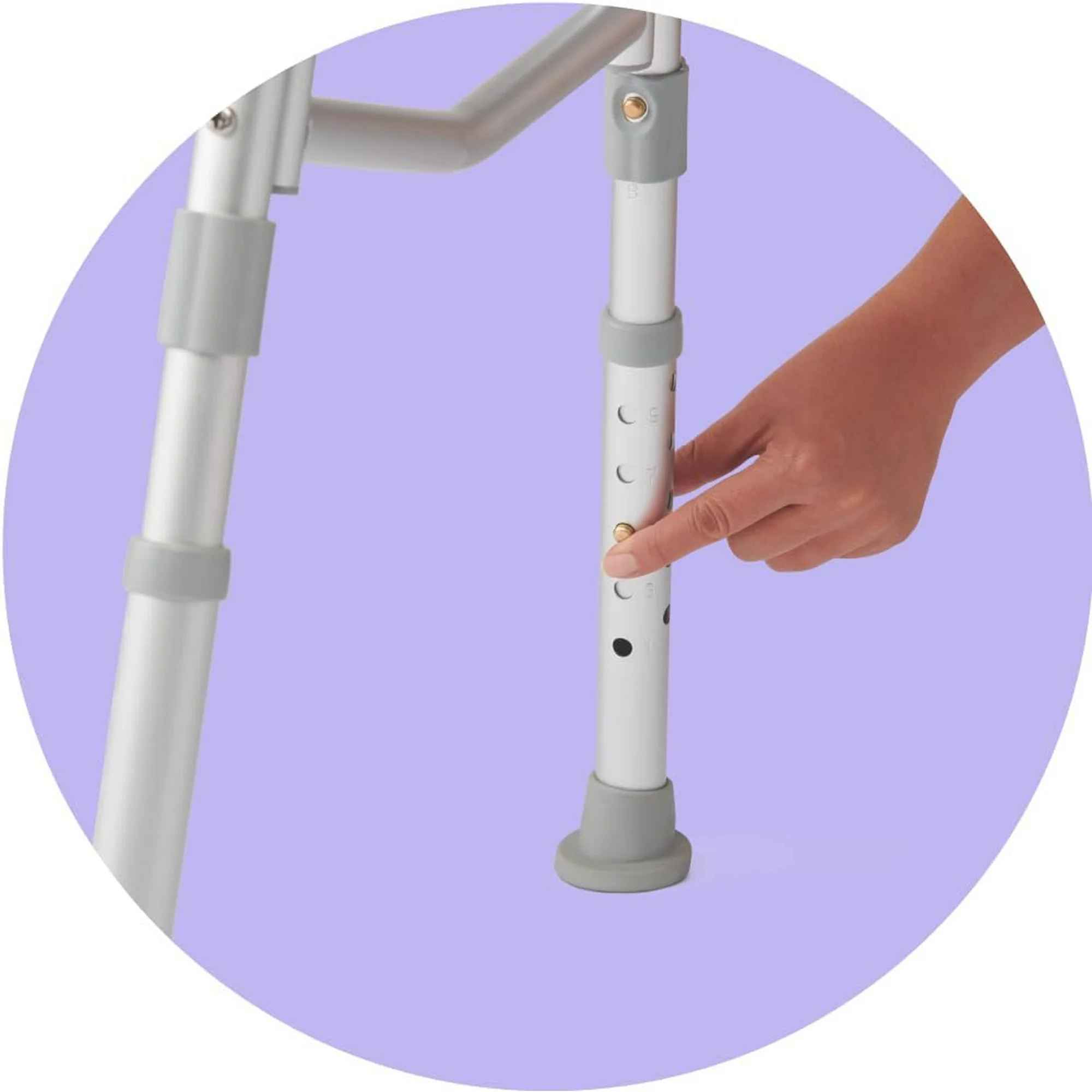 Transfer Bench for Bathtubs and Showers, Adjustable Shower Bench and Bath Seat for Seniors and Adults, Slip-Resistant Feet, Heavy-Duty 400 lb. Weight Capacity, Tool-Free Assembly