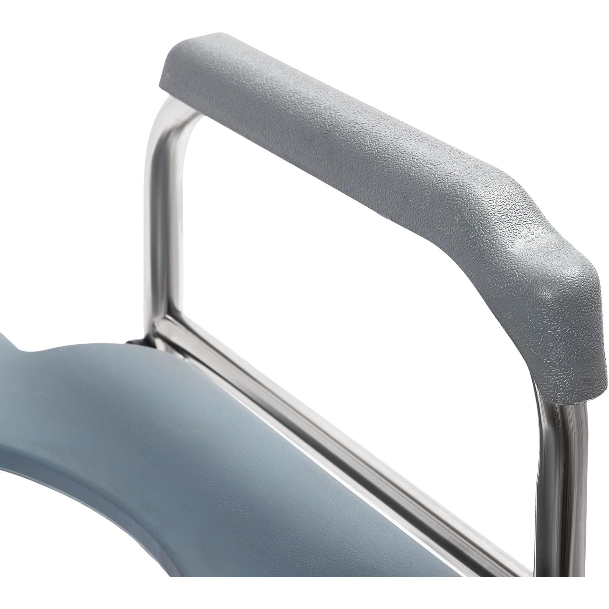 Raised Toilet Seat with Handles Adjustable Height Toilet Seat Riser Support Toilet Chair for Elderly Pregnant Women