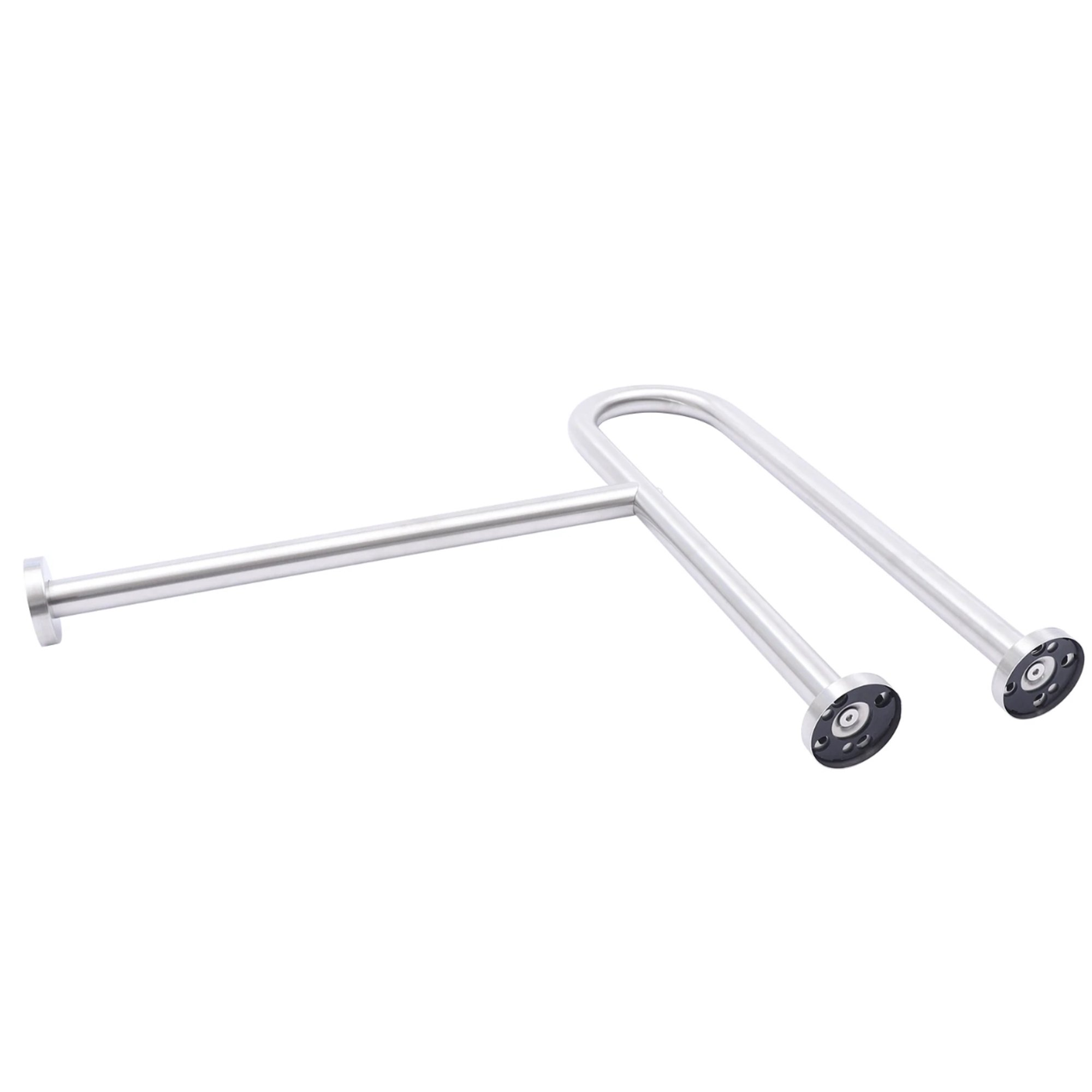 Toilet Handrail Toilet Standing Aid Support Handle Stainless Steel Grab Bar Load Capacity Suitable for Bathroom Toilet Hallway