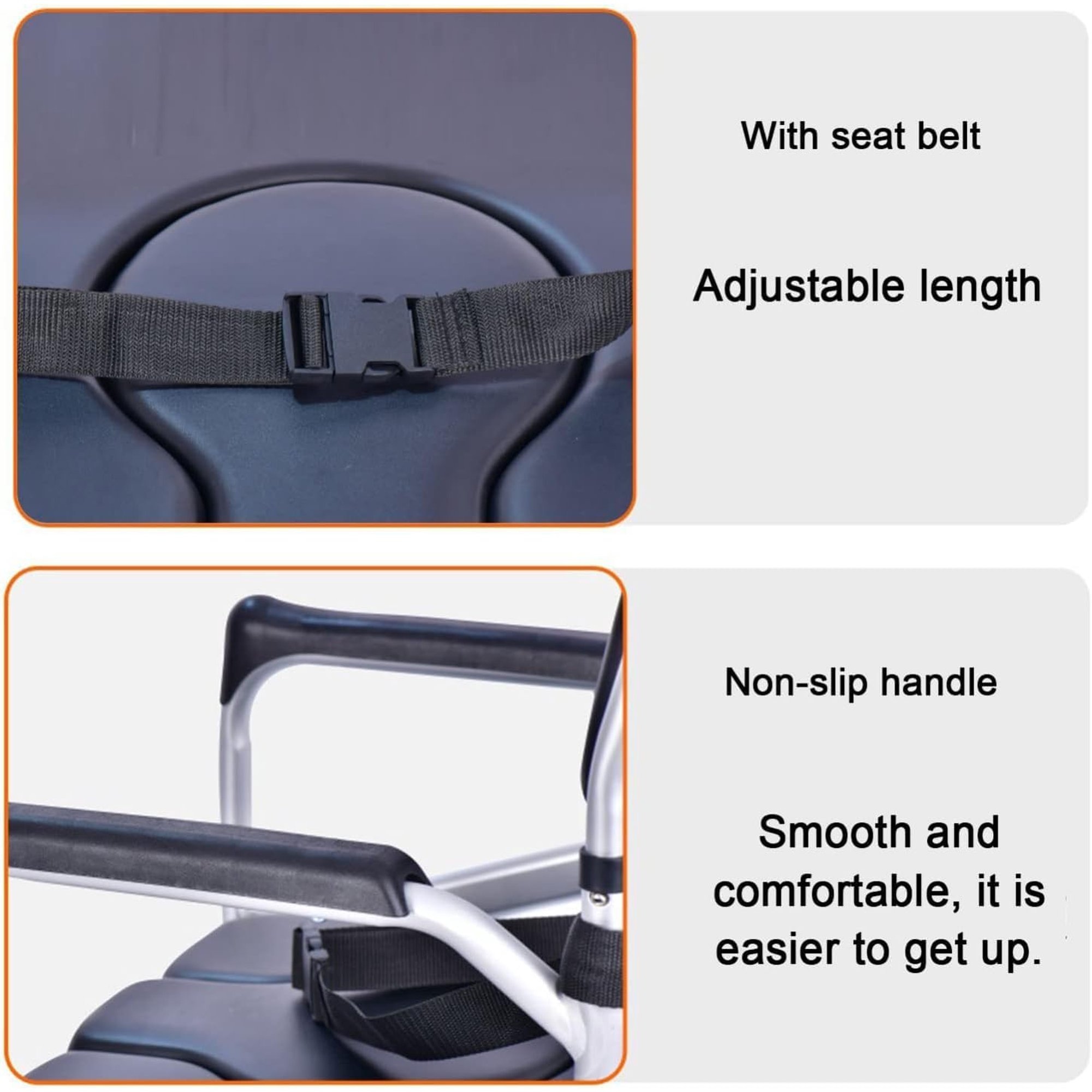 Specific Toilet Seat Mobile Folding Disabled Patient Indoor Wheelchair Shower Bathroom Chair
